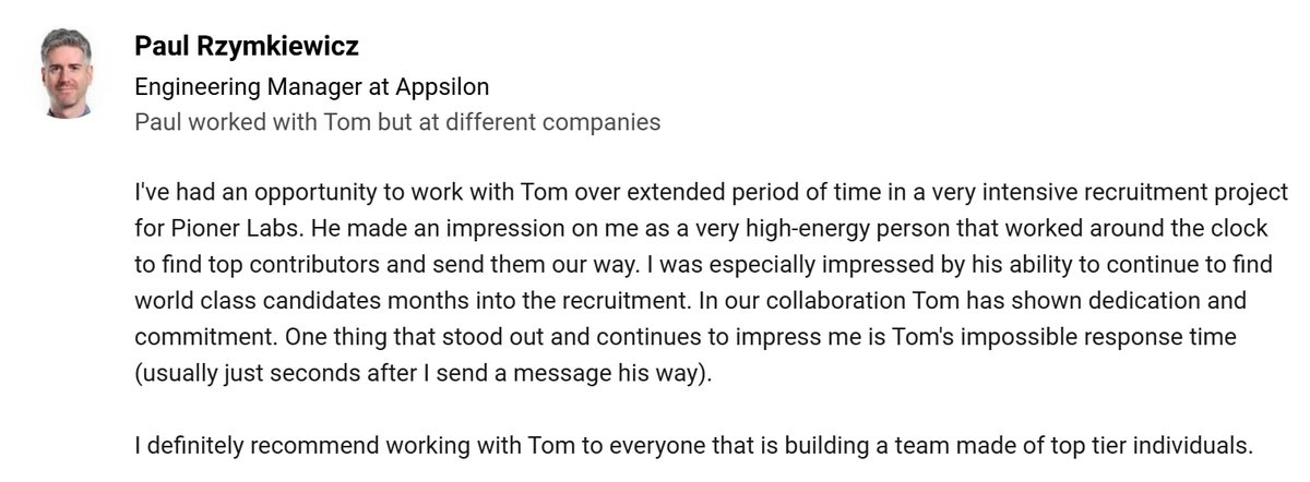 Paul_Rzymkiewicz testimonial