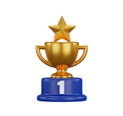 A drawn picture of a man sitting behind a desk with a laptop