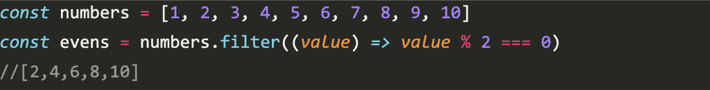 code javascript
