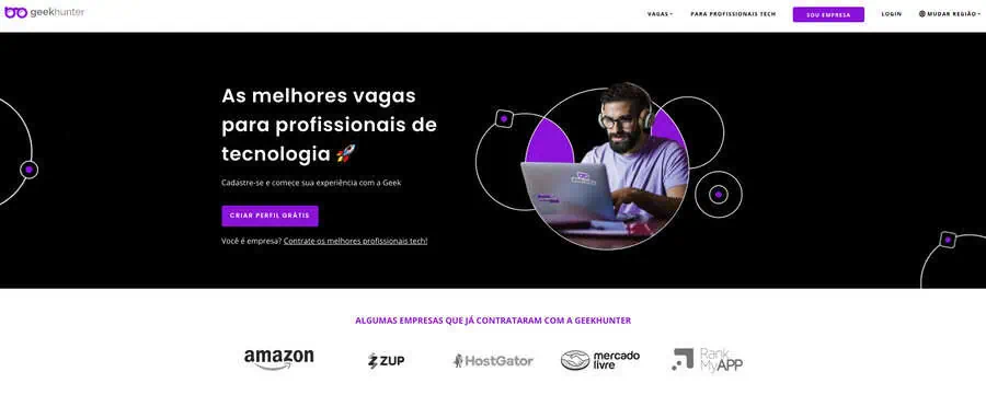 GeekHunter Website