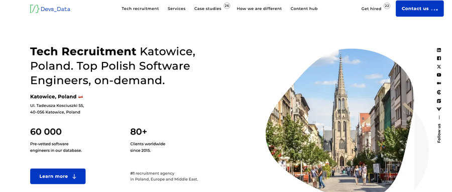 DevsData Katowice page