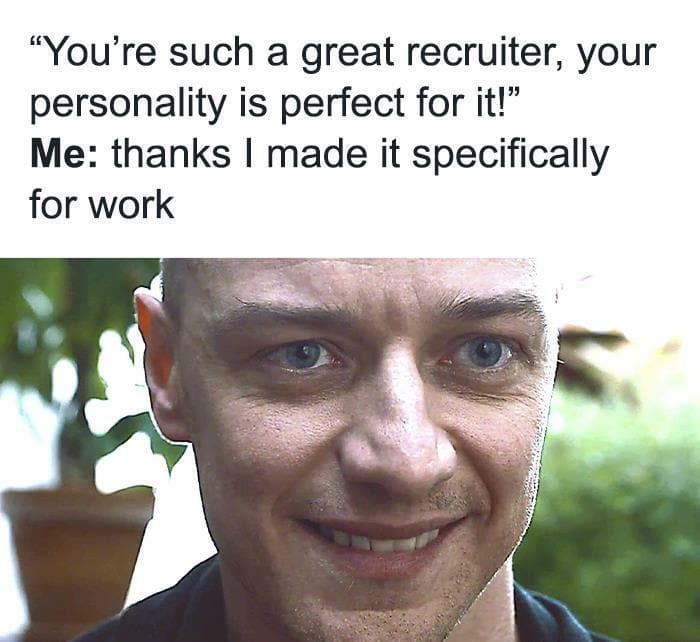 Great recruiter meme