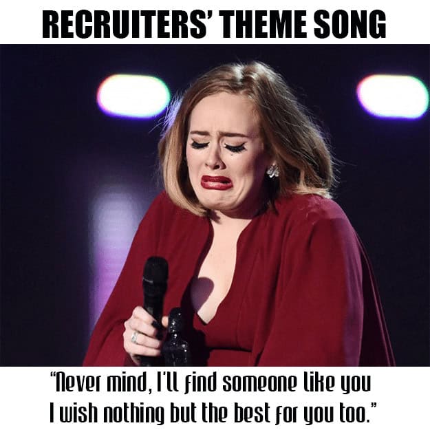 Recruiter's song meme