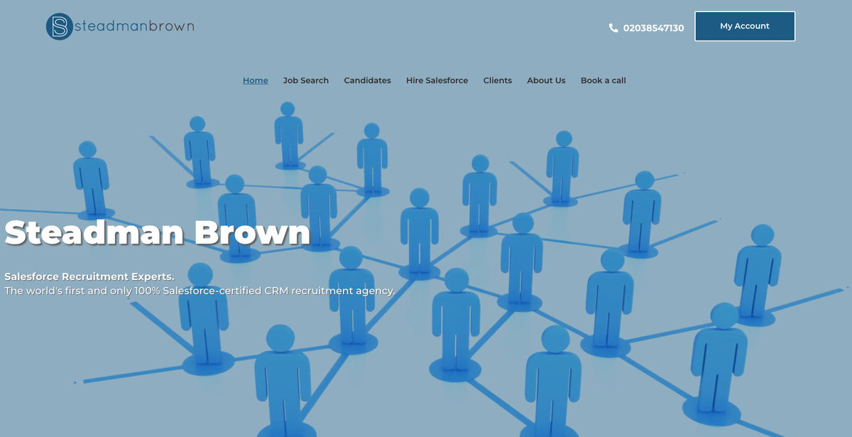 Steadman Brown website