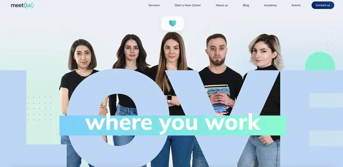Meettal website screenshot