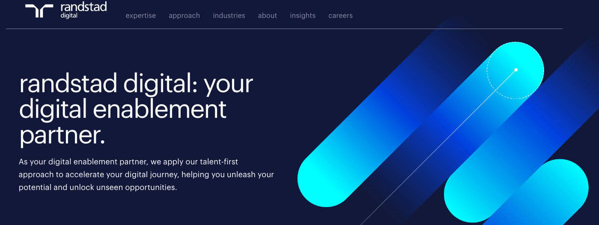 Randstad website screenshot