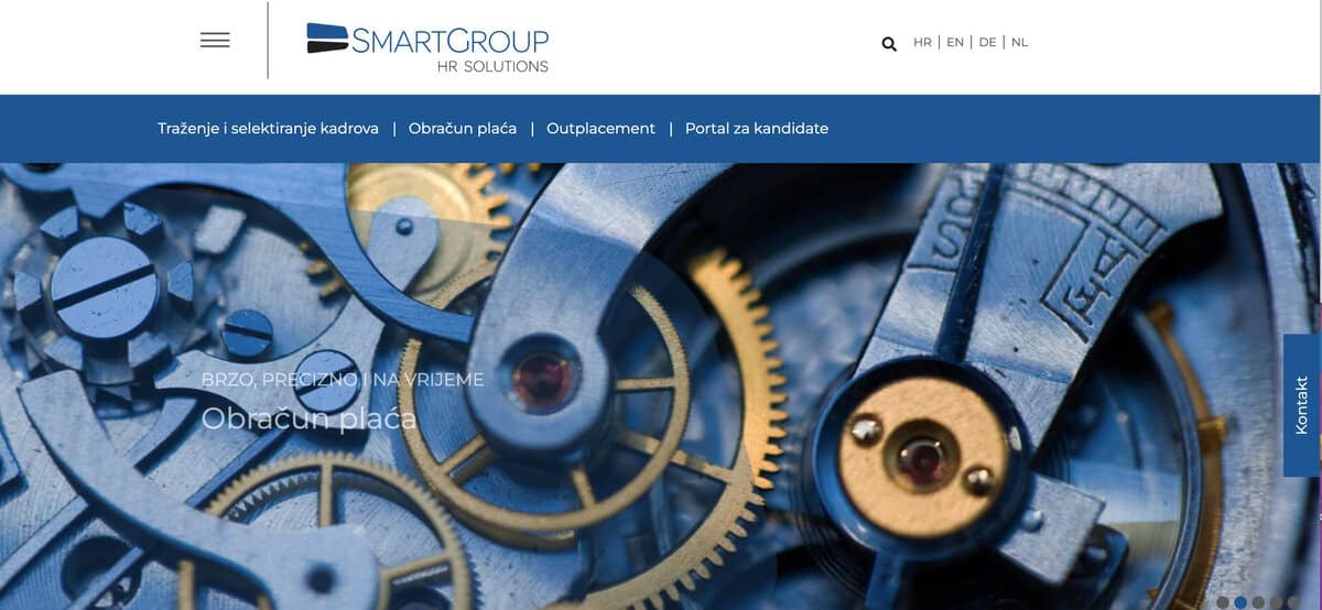 SmartGroup website screenshot