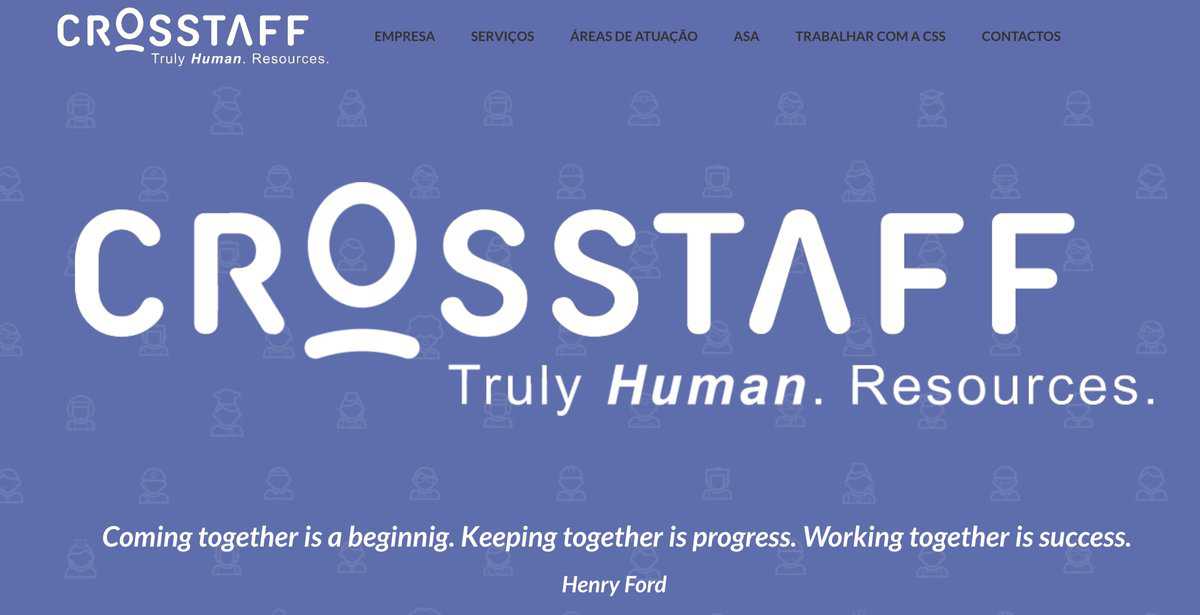 Crosstaff website screenshot