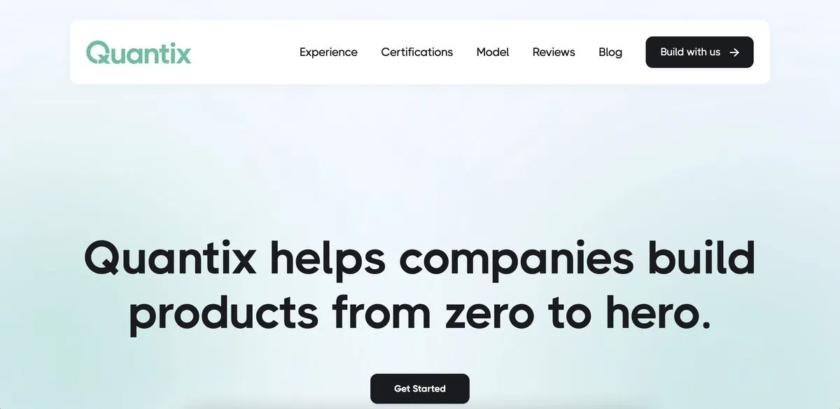 Quantix website