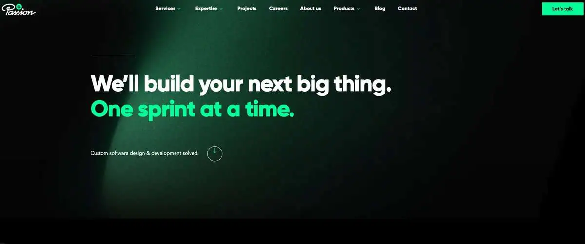 El Passion website