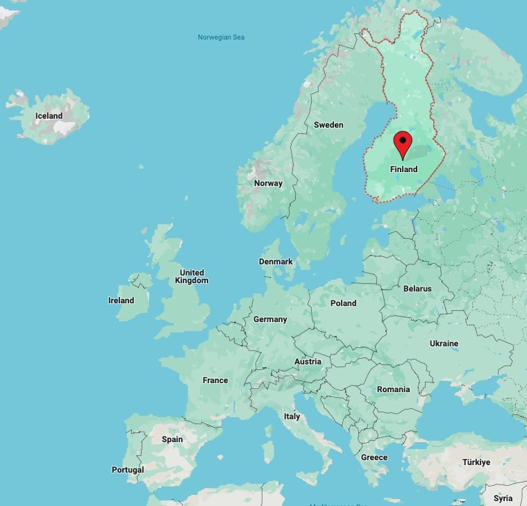 Finland map