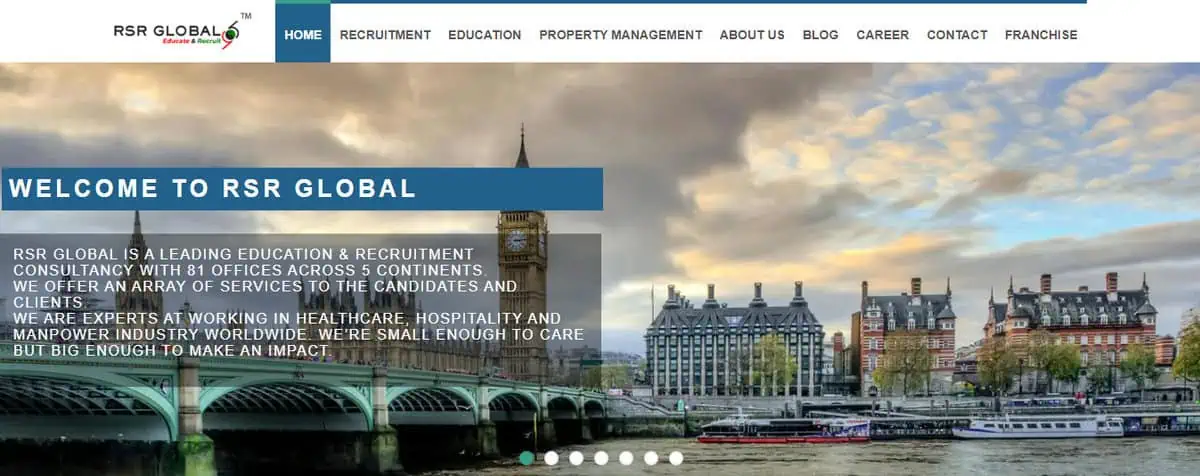 RSR Global website