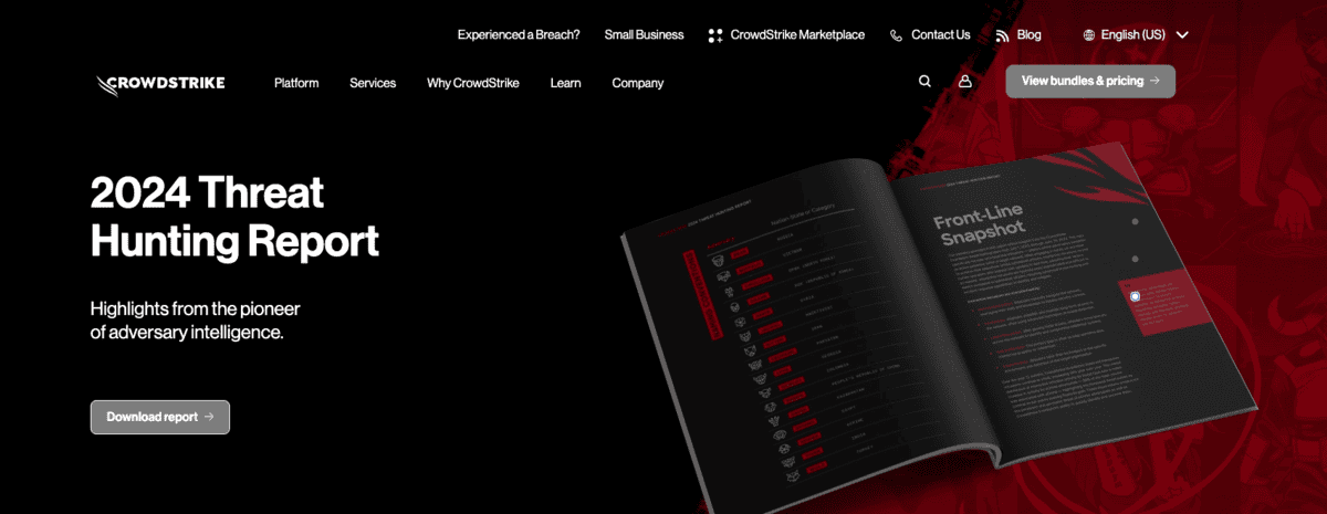 CrowdStrike Communications website