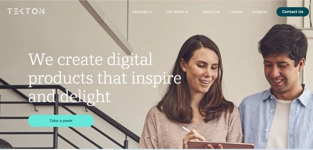 Tekton Labs website