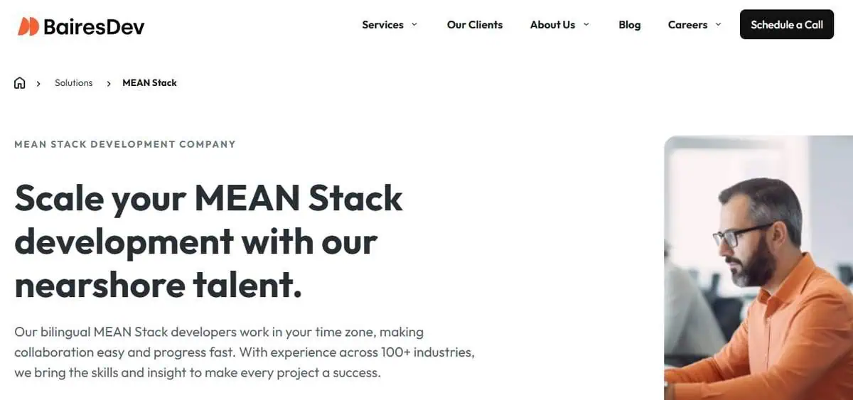 BairesDev Webpage