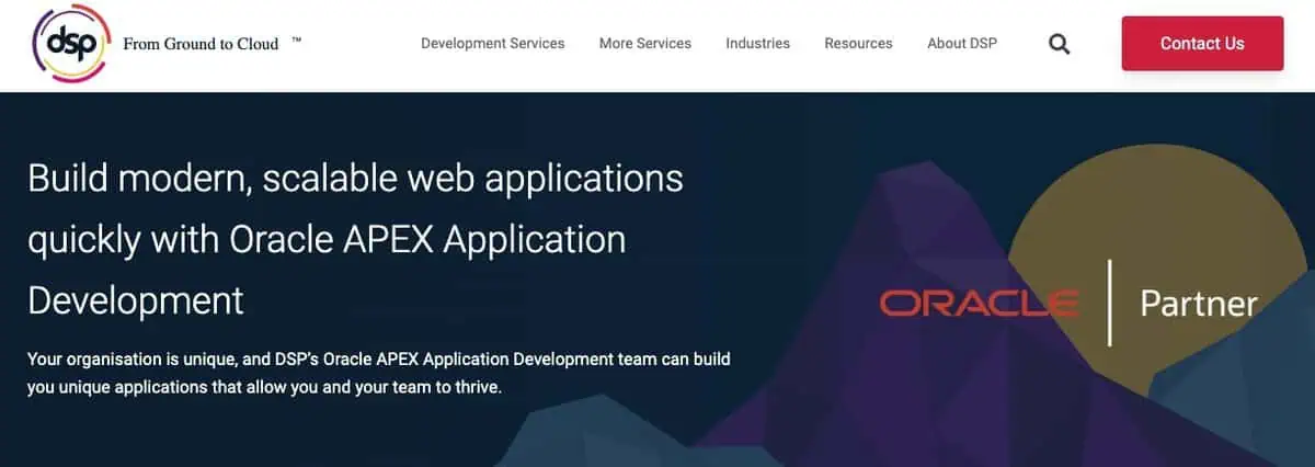 Dsp webpage
