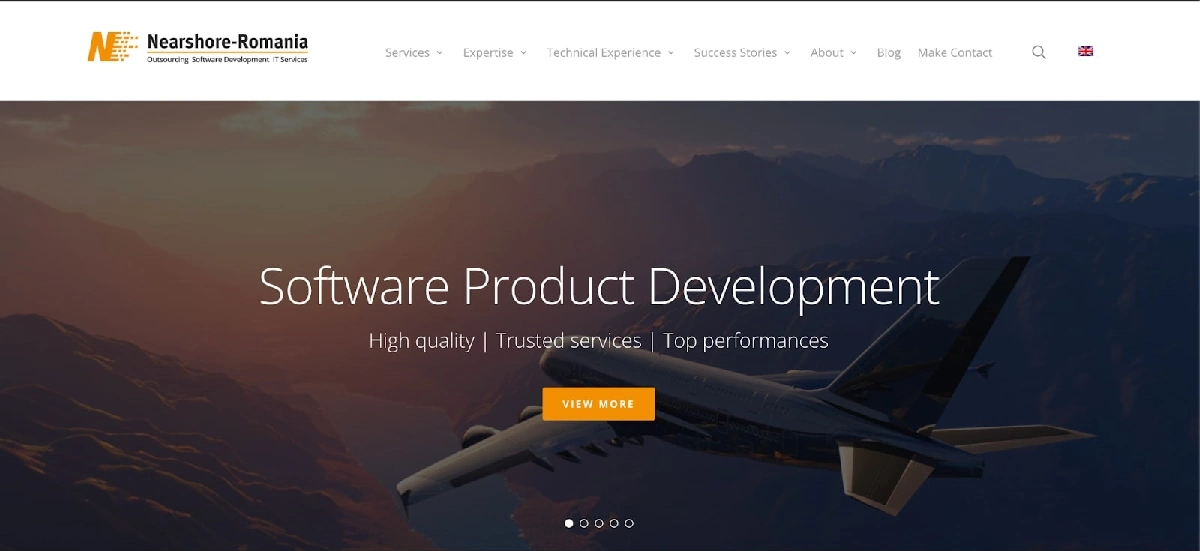 Nearshore Romania Website