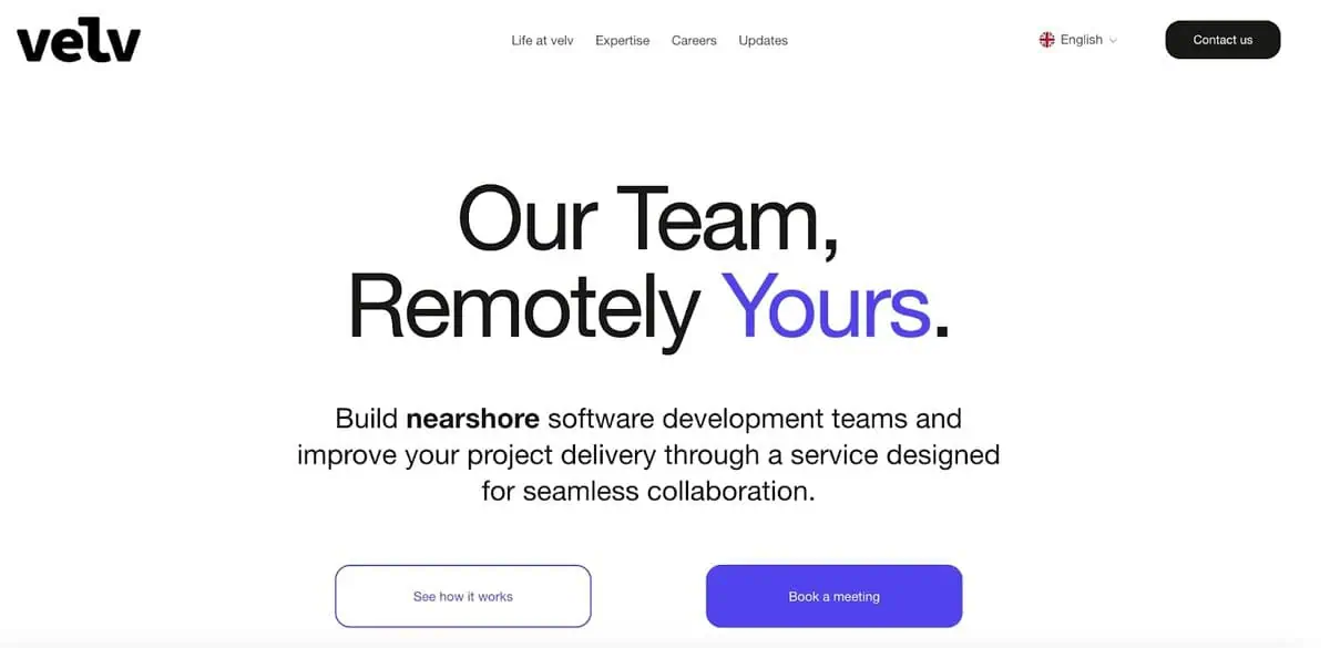 Velv Website