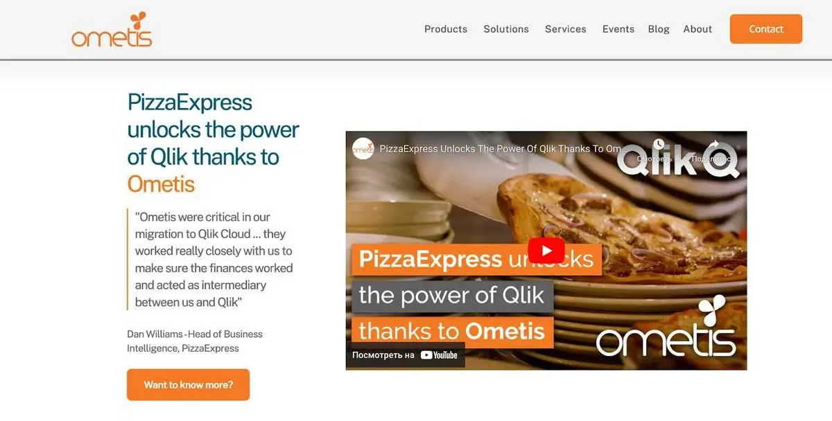 Ometis website