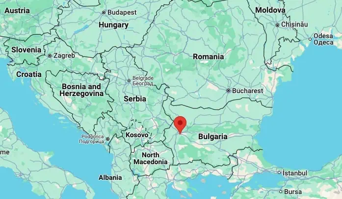 Bulgaria Map