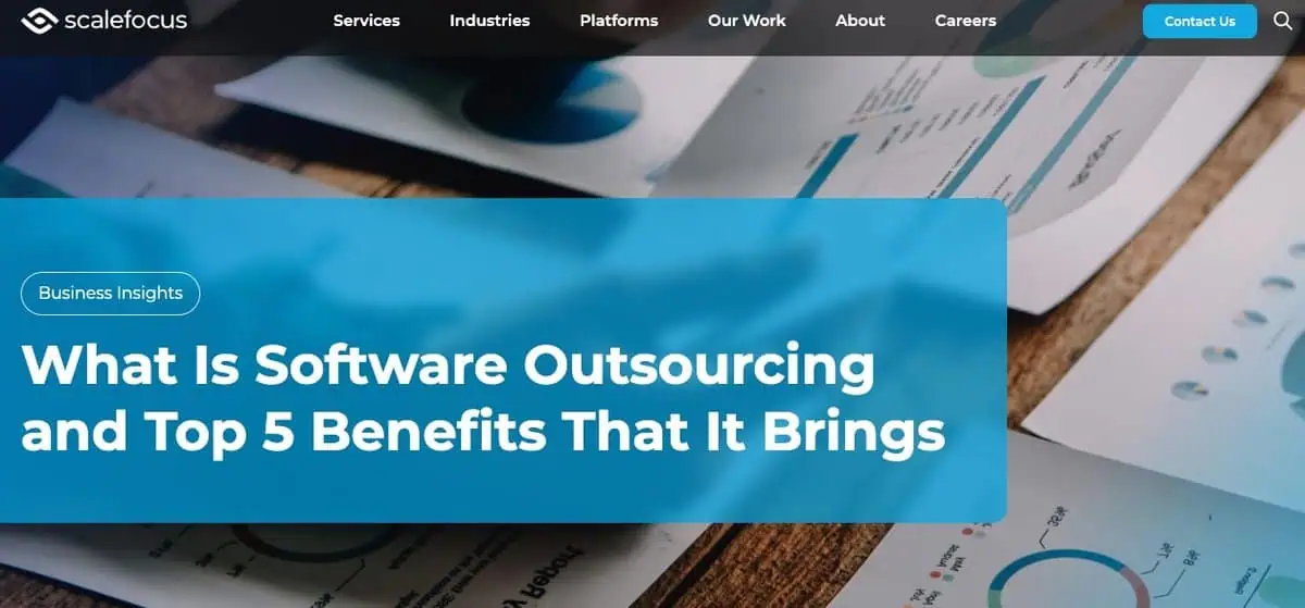 Scalefocus website