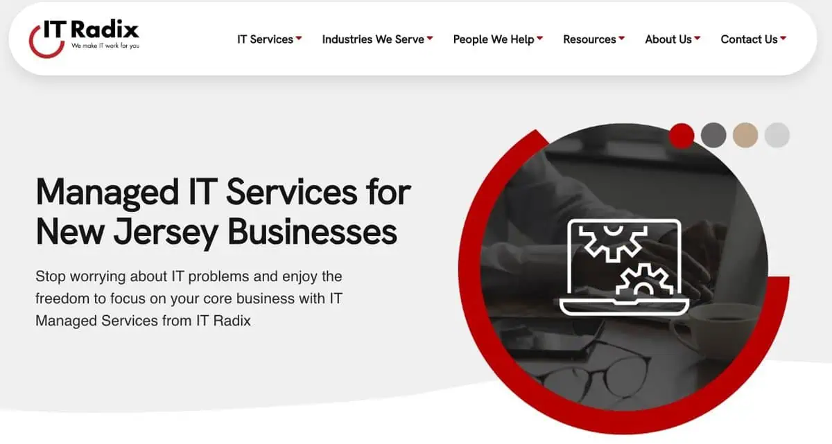 IT Radix webpage