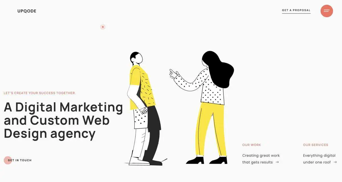 Upqode Webpage