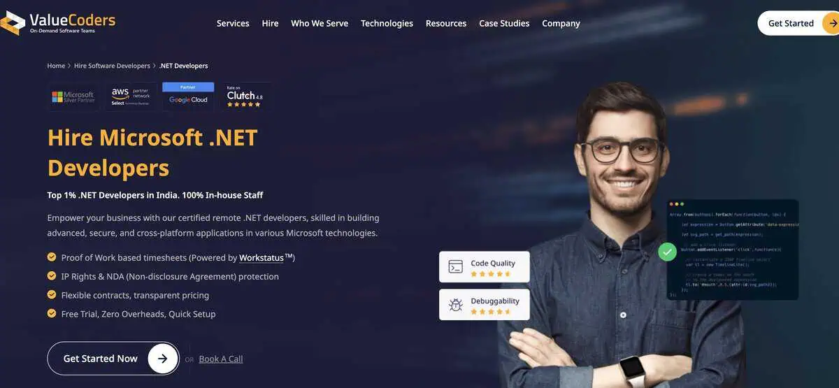 ValueCoders Webpage
