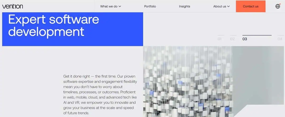 Vention Webpage