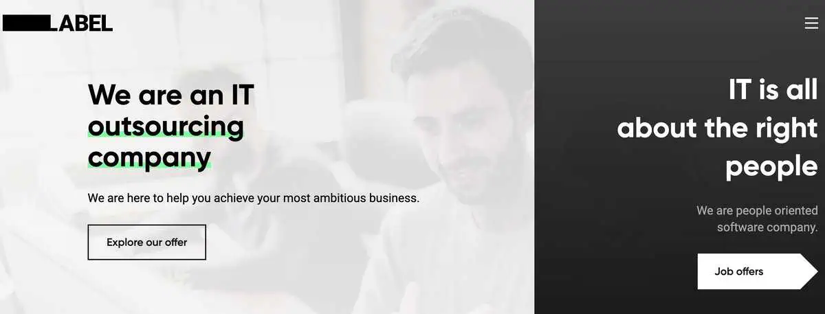 White Label Webpage