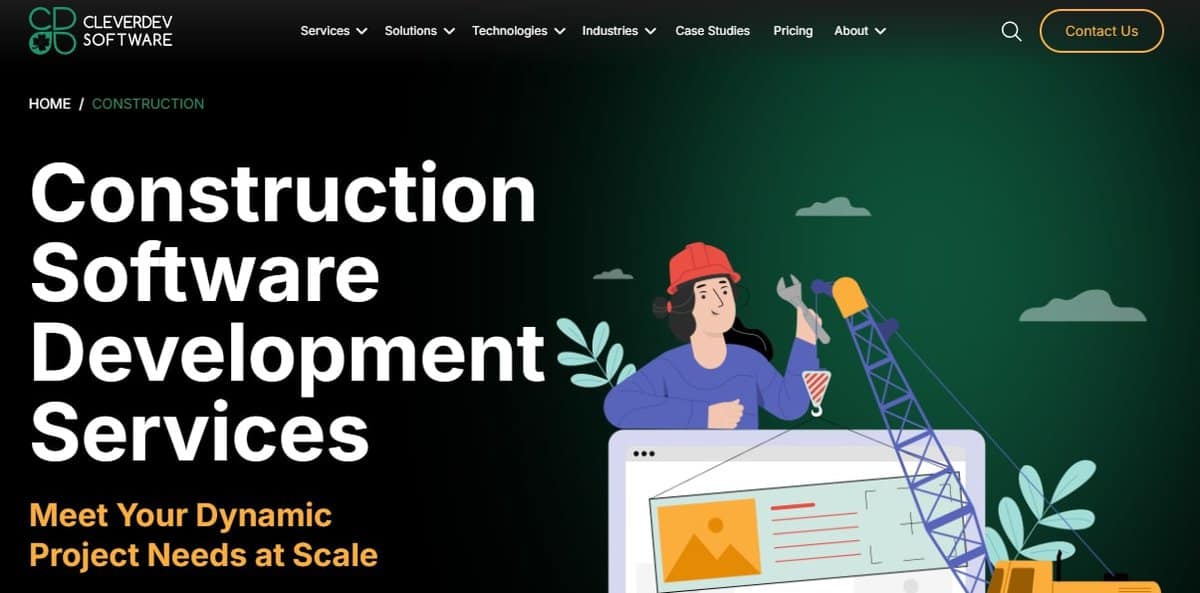 CleverDev Software Webpage testimonial