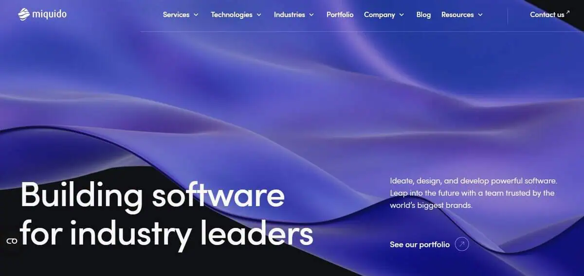 Miquido Webpage