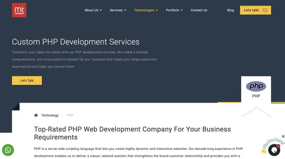 ManekTech website