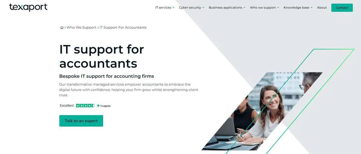Texaport webpage