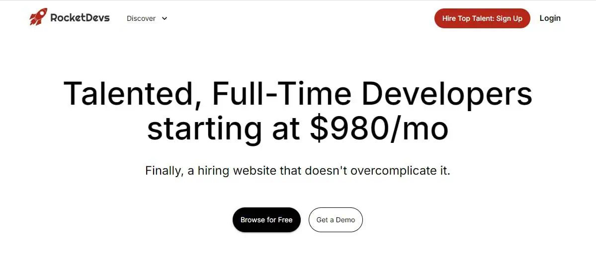 RocketDevs Webpage