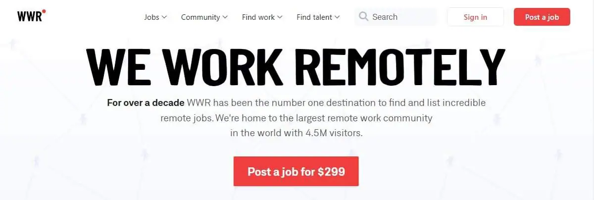 WWR Webpage
