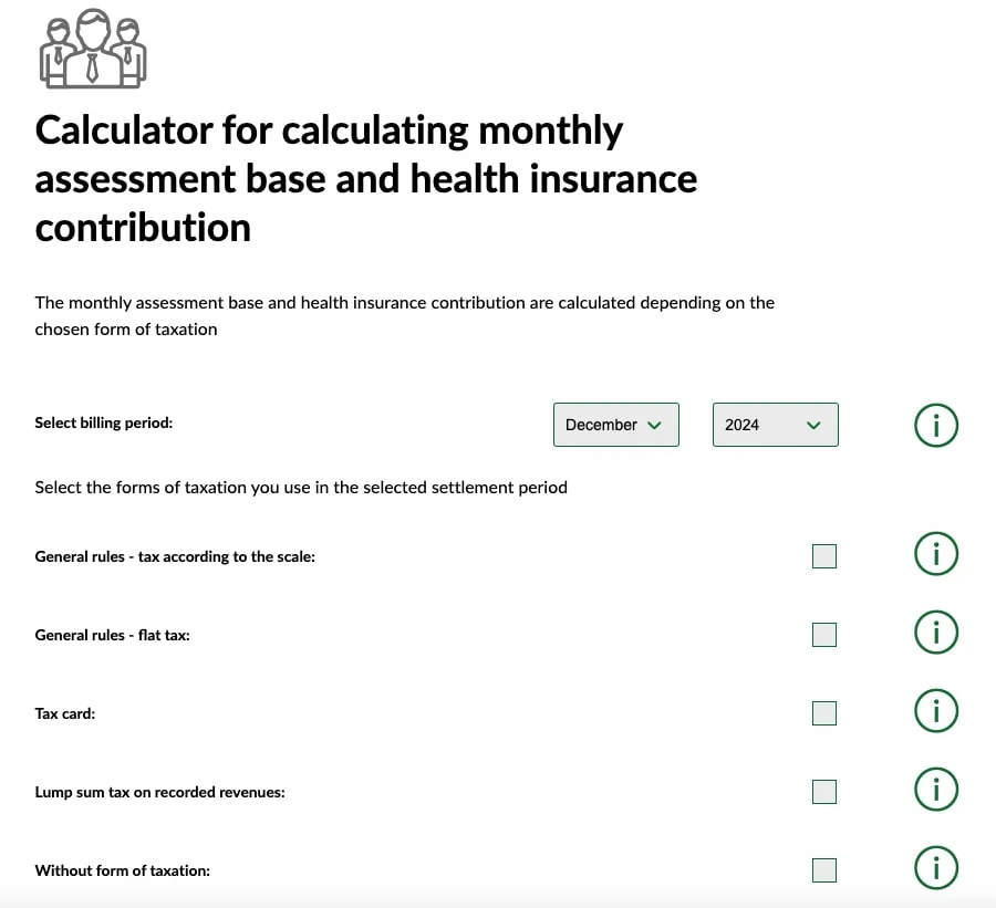 ZUS calculator