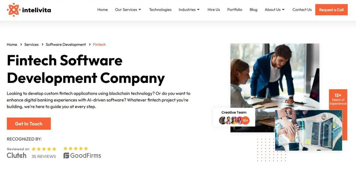 Intelivita Webpage