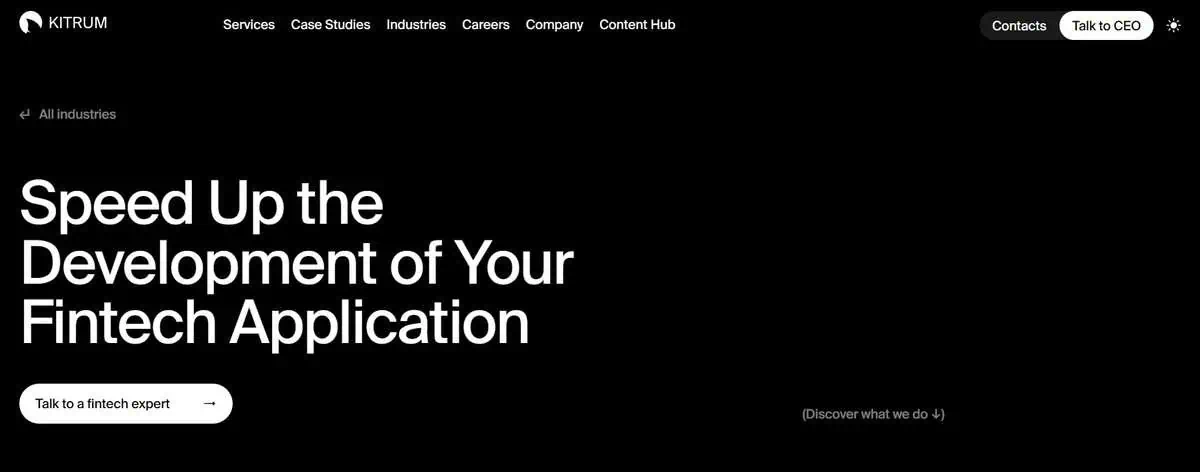 Kintrum Webpage