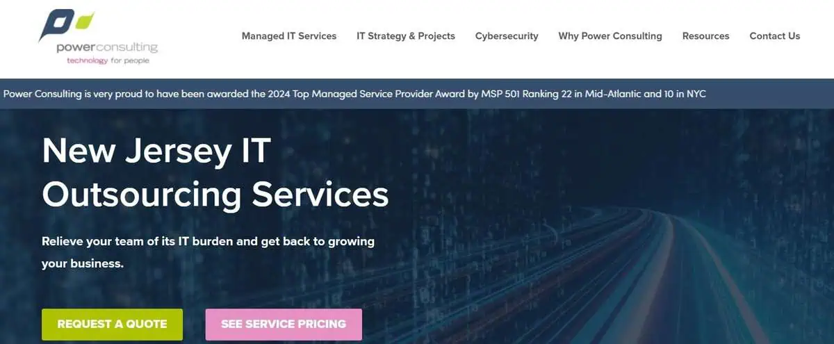 powerconsulting Webpage