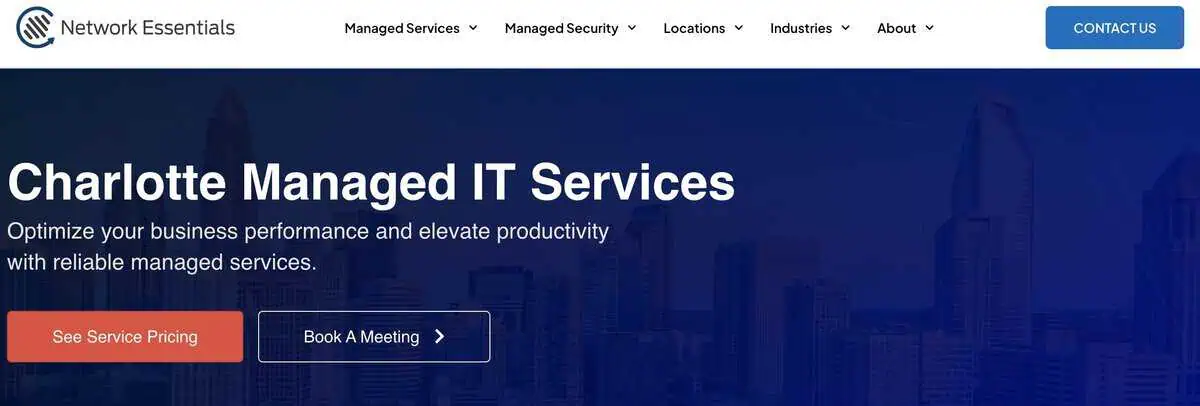 NetworkEssentials Webpage