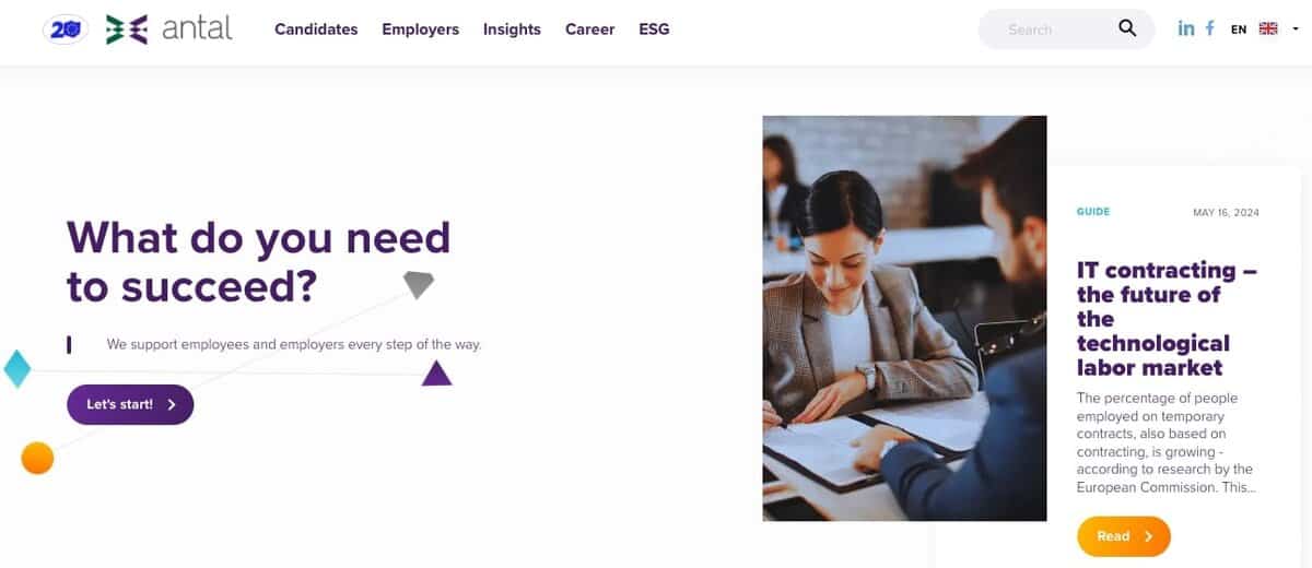 Devire website testimonial