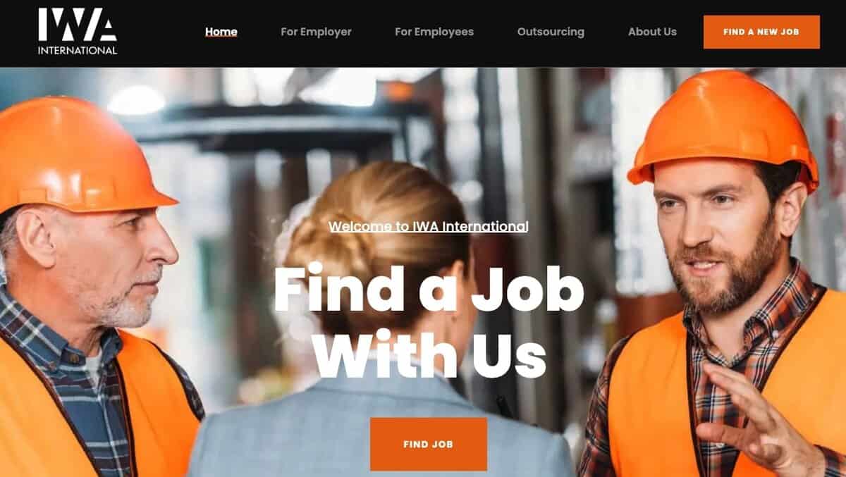 IWA website testimonial