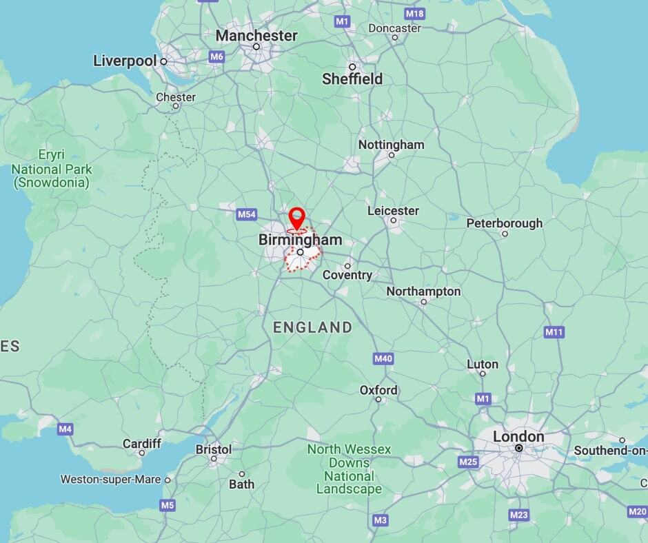 Birmingham Map testimonial