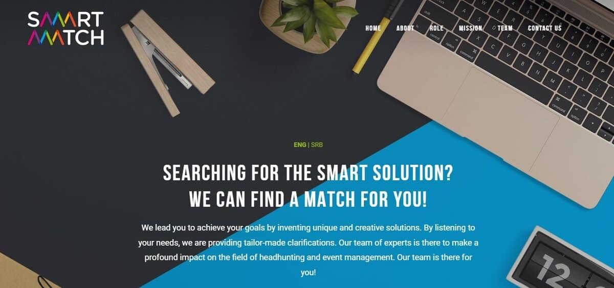 Smart Match Webpage testimonial