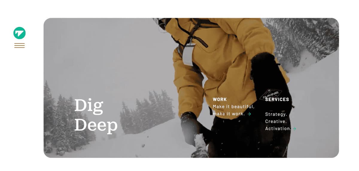 Watson Creative website screen testimonial
