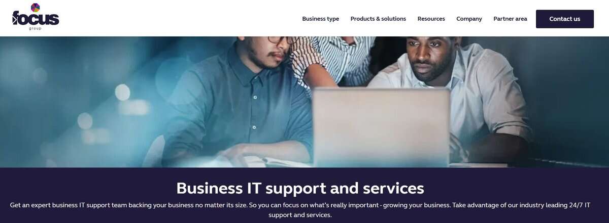 focus group Webpage testimonial
