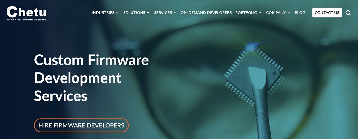 Chetu Webpage testimonial