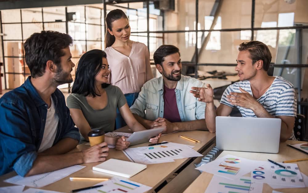 team at the table testimonial