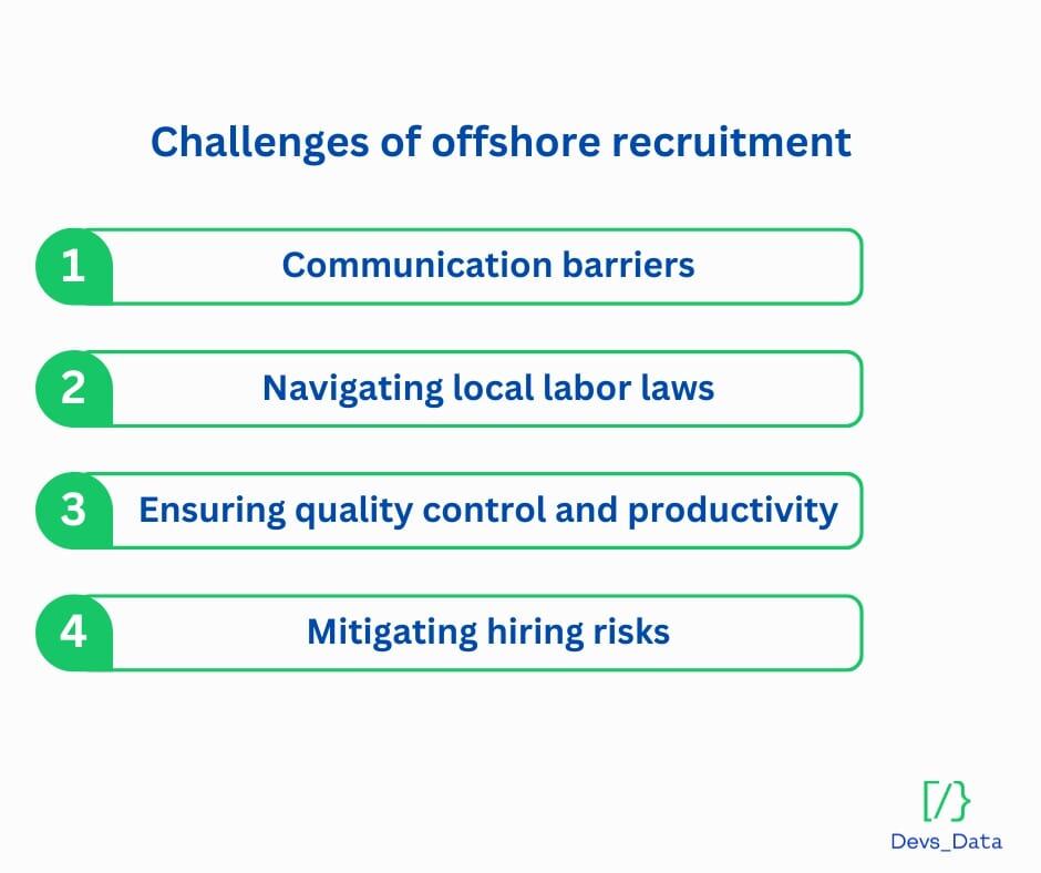 Challenges of offshore recruitment testimonial
